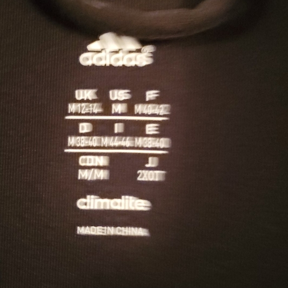 Black Adidas athletic jacket - Picture 6 of 15